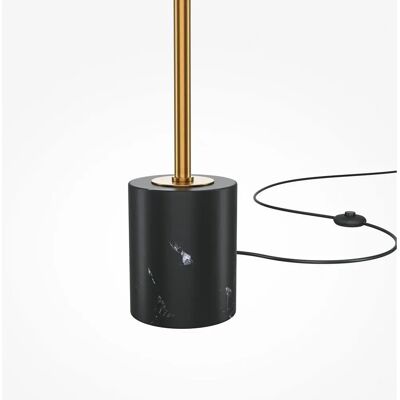 Maytoni BREEZE Lampa stojąca - Metal i akryl Satin mosiądz LED 3000K 33W 1980lm Maytoni BREEZE Lampa stojąca - Metal i akryl Satin mosiądz LED 3000K 33W 1980lm