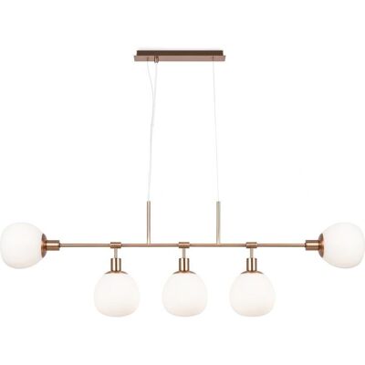 Maytoni Erich Pendant Metal Glass White E14 - Lighting Fixture Maytoni Erich Pendant Metal Glass White E14 - Lighting Fixture