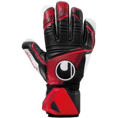 Uhlsport Powerline Supersoft HN Goalkeeper Gloves - Black Uhlsport Powerline Supersoft HN Goalkeeper Gloves - Black
