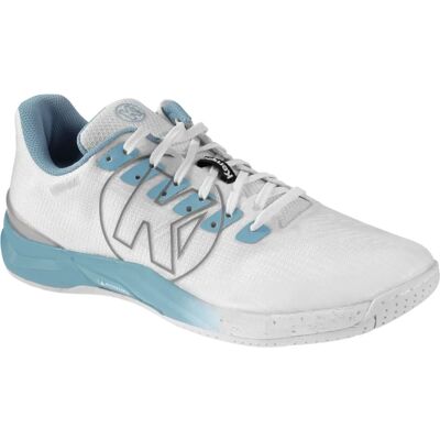 Kempa Attack Pro 2.0 Damen Handballschuhe - Weiß/Aqua - 44 Kempa Attack Pro 2.0 Damen Handballschuhe - Weiß/Aqua - 44