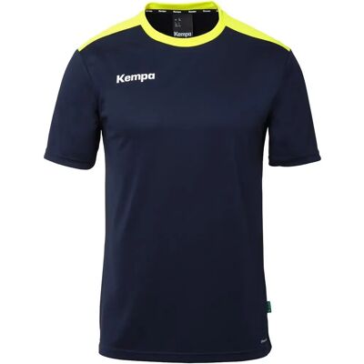 KEMPA Maillot Homme Emotion 27 - marine/jaune fluo - M - Maillot de sport KEMPA Maillot Homme Emotion 27 - marine/jaune fluo - M - Maillot de sport
