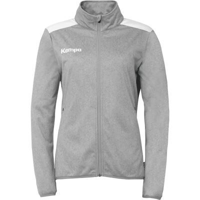 KEMPA Damen Kapuzensweat Emotion 27 - Gris Foncé/Blanc - S - Sweatshirt KEMPA Damen Kapuzensweat Emotion 27 - Gris Foncé/Blanc - S - Sweatshirt
