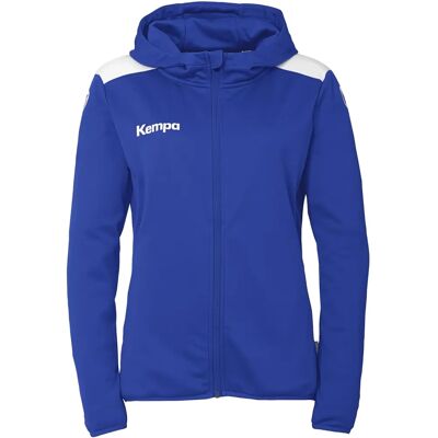 Kempa Emotion 27 Hooded Jacket - Blue - Sporty Fit Kempa Emotion 27 Hooded Jacket - Blue - Sporty Fit