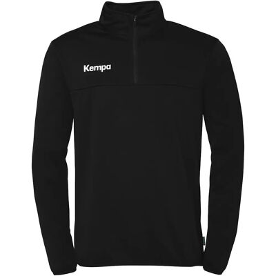 KEMPA Herren Sweatshirt - S - Schwarz - 1/4 Zip KEMPA Herren Sweatshirt - S - Schwarz - 1/4 Zip