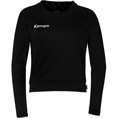 KEMPA Damen Top Cropped - Schwarz - S KEMPA Damen Top Cropped - Schwarz - S