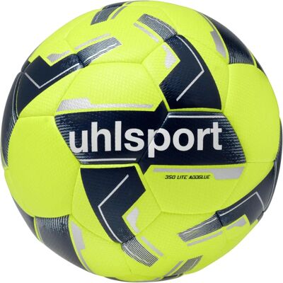 Pallone UHLSPORT 350 Lite Addglue - unisex - giallo fluorescente/marine/argento - Taglia 5 - Pallone da calcio Pallone UHLSPORT 350 Lite Addglue - unisex - giallo fluorescente/marine/argento - Taglia 5 - Pallone da calcio