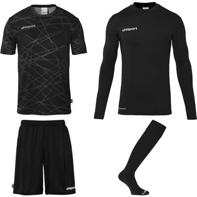 Ensemble Gardien Prediction Uhlsport Noir S - Maillot de Sport - Publicité Ensemble Gardien Prediction Uhlsport Noir S - Maillot de Sport - Publicité