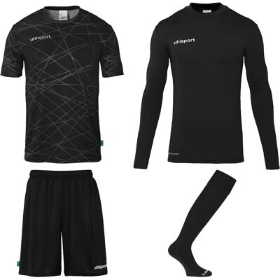 UHLSPORT - Prediction Torwart Set - Schwarz - XXL - Torwart-Set UHLSPORT - Prediction Torwart Set - Schwarz - XXL - Torwart-Set