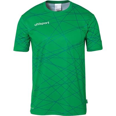UHLSPORT Herren Prediction Kurzarm Trikot - Grün - XXL - Sportbekleidung UHLSPORT Herren Prediction Kurzarm Trikot - Grün - XXL - Sportbekleidung