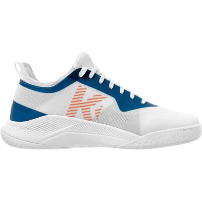 Kempa Kourtfly Jr Handballschuhe - unisex - weiß/blau Kempa Kourtfly Jr Handballschuhe - unisex - weiß/blau