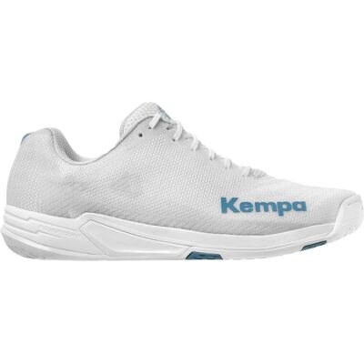 Kempa Wing 2.0 Chaussures de handball - Femmes, blanc/aqua, taille 42 EU / 8 UK - Chaussures de sport Kempa Wing 2.0 Chaussures de handball - Femmes, blanc/aqua, taille 42 EU / 8 UK - Chaussures de sport