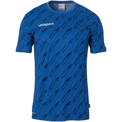 Uhlsport Barn Blå T-shirt - T-shirt för barn 9-14 år Uhlsport Barn Blå T-shirt - T-shirt för barn 9-14 år