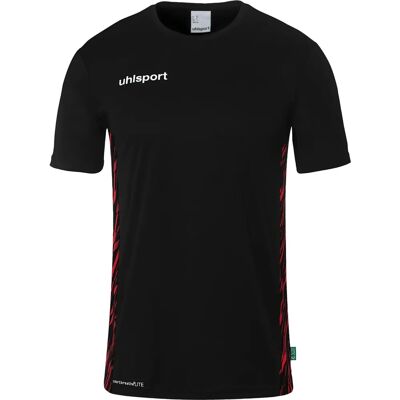 Koszulka dziecięca Uhlsport - Progressiv 28 Poly Czarna Koszulka dziecięca Uhlsport - Progressiv 28 Poly Czarna