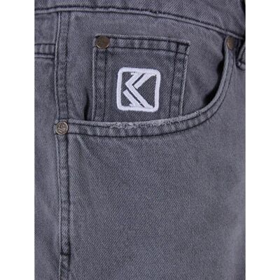 Karl Kani Hellgraue Relaxed Fit Jeans - Casual Stil Karl Kani Hellgraue Relaxed Fit Jeans - Casual Stil