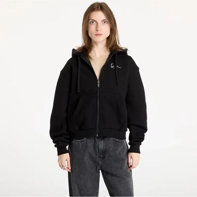 Karl Kani Schwarze Oversized Kapuzenpullover - Hoodies & Sweatshirts Karl Kani Schwarze Oversized Kapuzenpullover - Hoodies & Sweatshirts