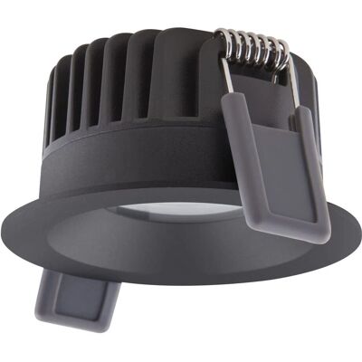 LEDVANCE LED-Einbaustrahler - 927 - Dimmbar - 640lm - Aluminium - Schwarz - IP44 - 36° - 8W - Innen LEDVANCE LED-Einbaustrahler - 927 - Dimmbar - 640lm - Aluminium - Schwarz - IP44 - 36° - 8W - Innen