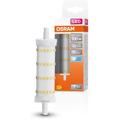 Ampoule LED Osram R7s 118mm - 1521 lm, 4000K, 13W - Publicité Ampoule LED Osram R7s 118mm - 1521 lm, 4000K, 13W - Publicité