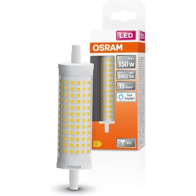 OSRAM LED Ligne R7S 150 300° 19W 6500K - Ampoule LED avec culot R7S - Publicité OSRAM LED Ligne R7S 150 300° 19W 6500K - Ampoule LED avec culot R7S - Publicité