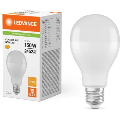 LEDVANCE Klassische LED E27 Birne Weiß 2700K - LED-Lampe LEDVANCE Klassische LED E27 Birne Weiß 2700K - LED-Lampe