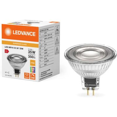 Ledvance LED-Lampe GU5.3 Dimmbar Warmweiß - LED-Lampe Ledvance LED-Lampe GU5.3 Dimmbar Warmweiß - LED-Lampe