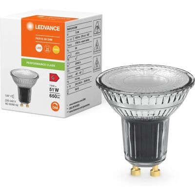 LEDVANCE GU10 PAR16 7,9W 650lm Varm White - LED Spotlight LEDVANCE GU10 PAR16 7,9W 650lm Varm White - LED Spotlight
