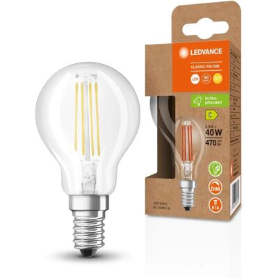 Bombilla LED LEDVANCE E14 Regulable 2700K 470Lm - Bombilla LED Bombilla LED LEDVANCE E14 Regulable 2700K 470Lm - Bombilla LED