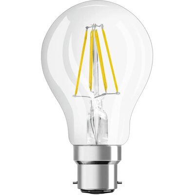 LEDVANCE LED Classic A P 4W 827 - LED-pære - E27 - Varm hvid LEDVANCE LED Classic A P 4W 827 - LED-pære - E27 - Varm hvid