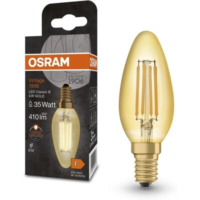 OSRAM Vintage 1906 LED Classic B - E14 4W Warmes Licht OSRAM Vintage 1906 LED Classic B - E14 4W Warmes Licht