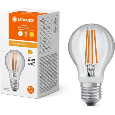 LEDVANCE LED-Sensorlampe E27 LEDCLA60MS7.3W827CL LEDVANCE LED-Sensorlampe E27 LEDCLA60MS7.3W827CL