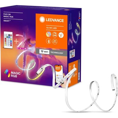 Ledvance Sorte IP44 LED Badeværelsesspejl Lys - 7W - 300 lm Ledvance Sorte IP44 LED Badeværelsesspejl Lys - 7W - 300 lm