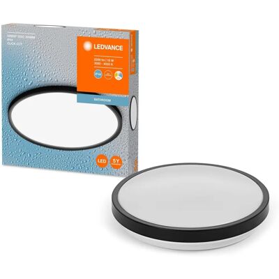LEDVANCE Schwarzes Badezimmer-LED-Licht - 300mm IP44 Dimmerbar LEDVANCE Schwarzes Badezimmer-LED-Licht - 300mm IP44 Dimmerbar