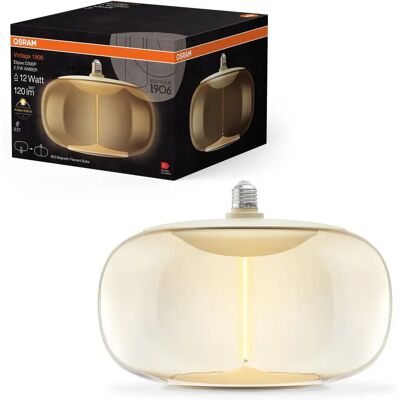 Ampoule LED vintage OSRAM E27 2,5 W Blanc chaud - Publicité Ampoule LED vintage OSRAM E27 2,5 W Blanc chaud - Publicité