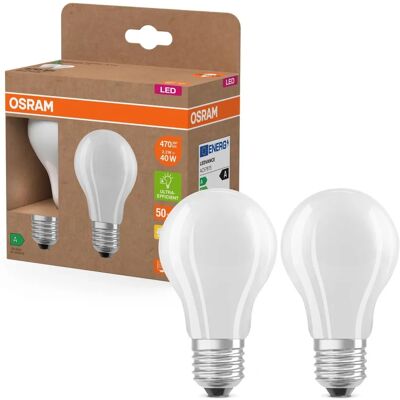 OSRAM 4099854253485 LED-Lampe - E27 Warmweiß 2er Pack OSRAM 4099854253485 LED-Lampe - E27 Warmweiß 2er Pack