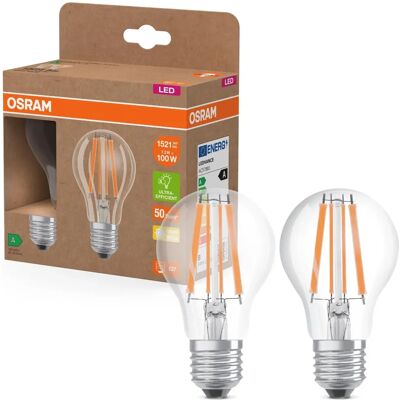 OSRAM 4099854253706 LED-lampa - Varmvitt - E27 - Klassisk Päronform - 7.2W OSRAM 4099854253706 LED-lampa - Varmvitt - E27 - Klassisk Päronform - 7.2W