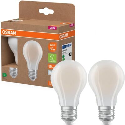OSRAM LED RGB E27 Glühbirne - A - G - 3,8 W - Neutrales Weiß OSRAM LED RGB E27 Glühbirne - A - G - 3,8 W - Neutrales Weiß