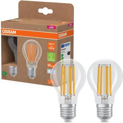 OSRAM LED RGB E27 Lampe - 60mm, 7.2W, Blanc neutre - Ampoule LED OSRAM LED RGB E27 Lampe - 60mm, 7.2W, Blanc neutre - Ampoule LED