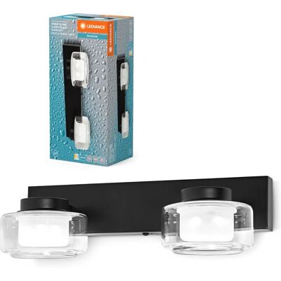 Ledvance Orbis Flame LED-Spots - IP44, 2x5,5W, CCT 3000/4000K Ledvance Orbis Flame LED-Spots - IP44, 2x5,5W, CCT 3000/4000K