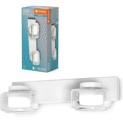 LEDVANCE Orbis Flame 2X5,5W Click CCT IP44 - Lampada da parete e soffitto LEDVANCE Orbis Flame 2X5,5W Click CCT IP44 - Lampada da parete e soffitto