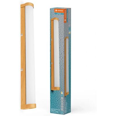LEDVANCE Orbis Tube Frostglas 60 Cm, Klickbar, Cct-Dimmbar, Ip44, Holzoptik LEDVANCE Orbis Tube Frostglas 60 Cm, Klickbar, Cct-Dimmbar, Ip44, Holzoptik