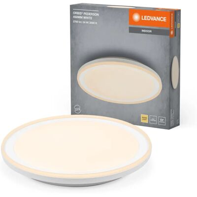 LEDVANCE Pederson 450 mm 24 W 830 Blanc - Applique murale et plafond - Publicité LEDVANCE Pederson 450 mm 24 W 830 Blanc - Applique murale et plafond - Publicité