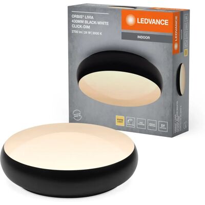 LEDVANCE Livia 430 mm 24W 830 Click DIM Lampada da parete LEDVANCE Livia 430 mm 24W 830 Click DIM Lampada da parete