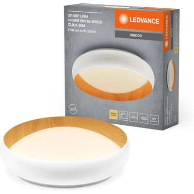 LEDVANCE Livia 430mm 24W 830 Lampa Ścienna i Sufitowa - Nowoczesny Design LEDVANCE Livia 430mm 24W 830 Lampa Ścienna i Sufitowa - Nowoczesny Design