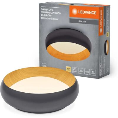 LEDVANCE Livia 300 mm 16 W 830 Click DIM - Applique murale et plafond - Publicité LEDVANCE Livia 300 mm 16 W 830 Click DIM - Applique murale et plafond - Publicité
