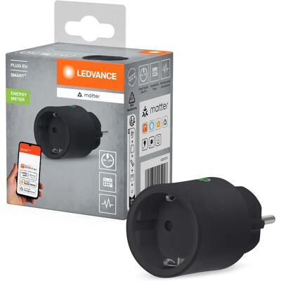 LEDVANCE SMART+ MATTER PLUG EU Czarny - Różne akcesoria LEDVANCE SMART+ MATTER PLUG EU Czarny - Różne akcesoria