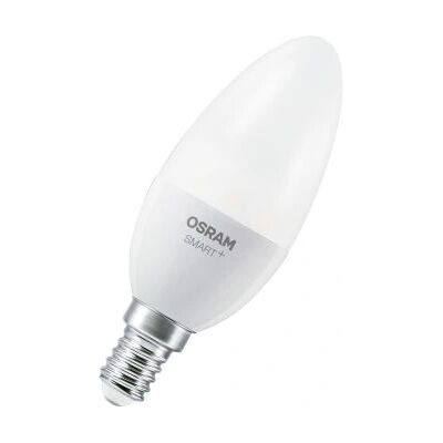 Osram Classic B40 LED-pære - Smart+ Matter, Hvid, 2700K, 4,9W, E14 Osram Classic B40 LED-pære - Smart+ Matter, Hvid, 2700K, 4,9W, E14