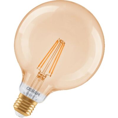Ampoule LED Osram SMART+ - Blanc chaud - Sphérique - Filament - 6W - Publicité Ampoule LED Osram SMART+ - Blanc chaud - Sphérique - Filament - 6W - Publicité