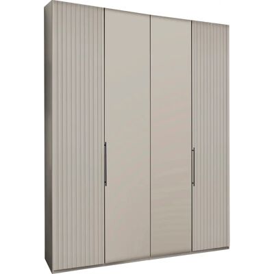 WIEMANN Denver Kleiderschrank beige - 4 Türen, verstellbare Regale WIEMANN Denver Kleiderschrank beige - 4 Türen, verstellbare Regale