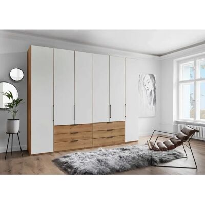 WIEMANN Monaco Kleiderschrank - 6 Türen, weiß, verstellbare Einlegeböden WIEMANN Monaco Kleiderschrank - 6 Türen, weiß, verstellbare Einlegeböden