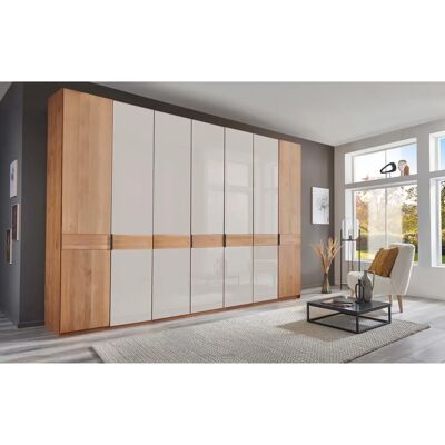 WIEMANN Cardiff Kleiderschrank mit Glas- und Massivholztüren - Kleiderschrank WIEMANN Cardiff Kleiderschrank mit Glas- und Massivholztüren - Kleiderschrank