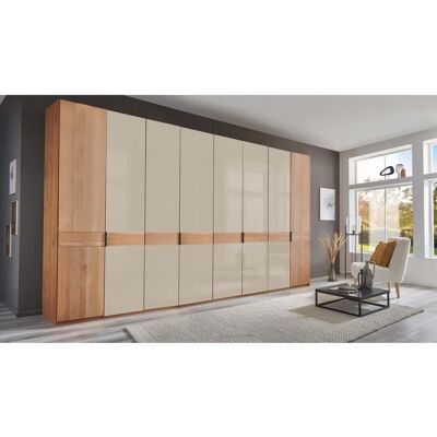 Wiemann Cardiff Kleiderschrank - 8 Regale, Glastüren, Made in Germany Wiemann Cardiff Kleiderschrank - 8 Regale, Glastüren, Made in Germany